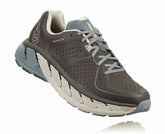 HOKA|Women's Gaviota Leather Charcoal / Tradewinds