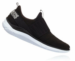 HOKA|Women's Hupana Slip Black / White