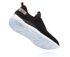 HOKA|Women's Hupana Slip Black / White