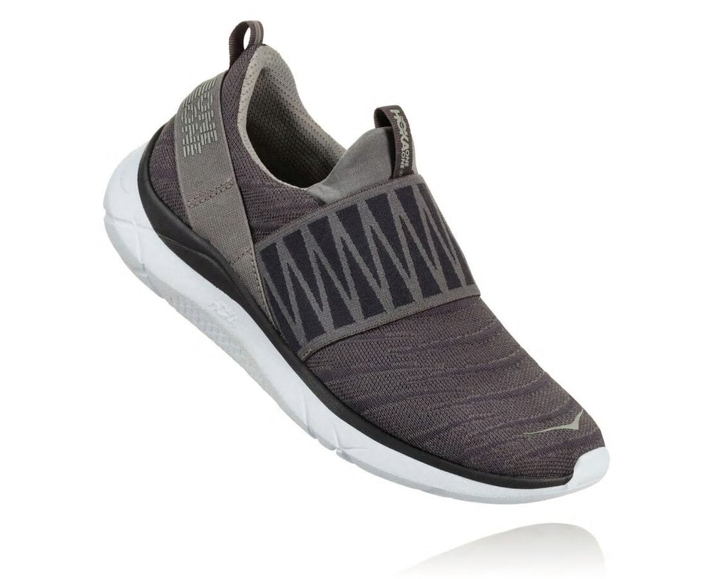 HOKA|Women's Hupana Slip Nine Iron / Steel Grey