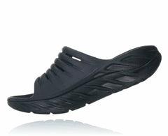 HOKA|Women's ORA Recovery Slide Black / Black