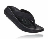 HOKA|Men's ORA Recovery Flip Black / Dark Gull Gray