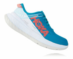 HOKA|Women's Carbon X Caribbean Sea / White