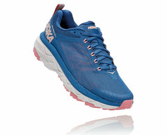 HOKA|Women's Challenger ATR 5 Dark Blue / Cameo Brown