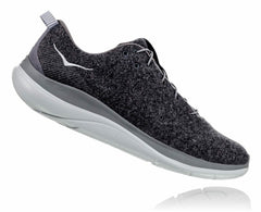 HOKA|Women's Hupana Flow Wool Dark Shadow / Wild Dove