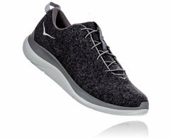 HOKA|Women's Hupana Flow Wool Dark Shadow / Wild Dove