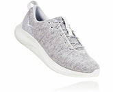 HOKA|Women's Hupana Flow Wool Lunar Rock / Blanc De Blanc
