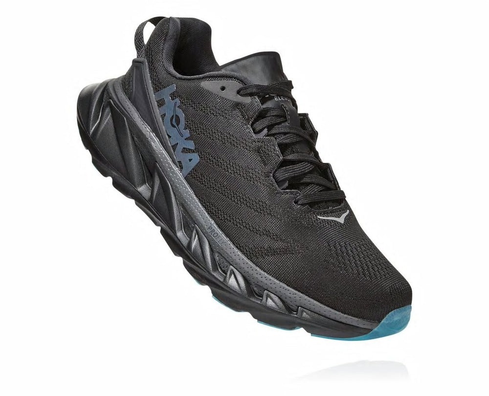 HOKA|Women's Elevon 2 Black / Dark Shadow