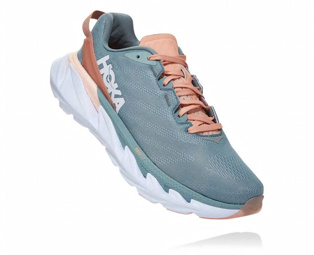 HOKA|Women's Elevon 2 Lead / Pink Sand
