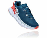 HOKA|Women's Elevon 2 Moroccan Blue / Hot Coral