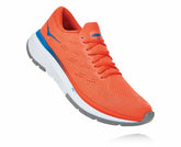 HOKA|Men's Cavu 3 Mandarin Red / White