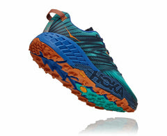 HOKA|Men's Speedgoat 4 Atlantis / Dazzling Blue