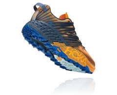 HOKA|Men's Speedgoat 4 Saffron / Black Iris