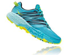 HOKA|Women's Speedgoat 4 Capri Breeze / Angel Blue