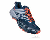 HOKA|Women's Speedgoat 4 Majolica Blue / Heather