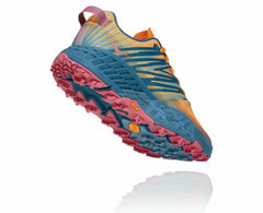 HOKA|Women's Speedgoat 4 Saffron / Provincial Blue