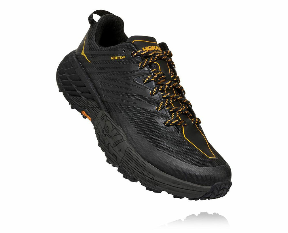 HOKA|Men's Speedgoat 4 GORE-TEX Anthracite / Dark Gull Grey
