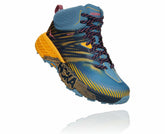 HOKA|Women's Speedgoat Mid GORE-TEX 2 Provincial Blue / Saffron