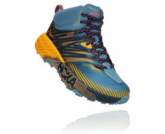 HOKA|Women's Speedgoat Mid GORE-TEX 2 Provincial Blue / Saffron