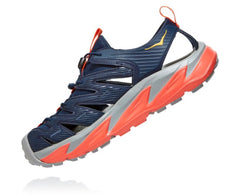 HOKA|Men's Hopara Black Iris / Mandarin Red