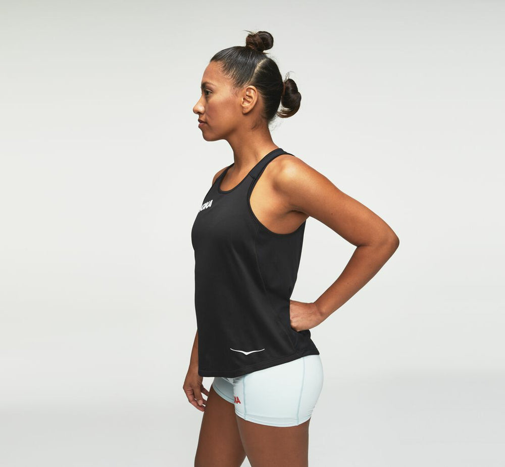 HOKA|Women's Performance Tank Black