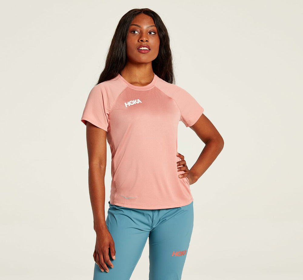 HOKA|Women's Performance Short Sleeve Rosette
