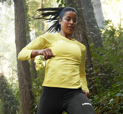 HOKA|Women's Performance Long Sleeve Limelight