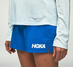 HOKA|Women's Performance Long Sleeve Wan Blue
