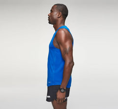 HOKA|Men's Performance Tank Imperial Blue