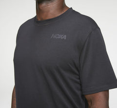HOKA|Men's Lifestyle Tee Black