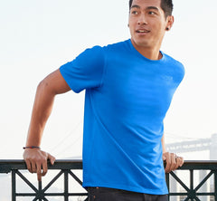 HOKA|Men's Lifestyle Tee Imperial Blue