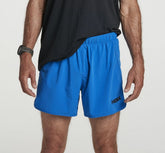 HOKA|Men's Performance Woven 5" Short Imperial Blue