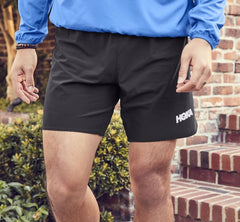 HOKA|Men's Performance Woven 7" Short Black