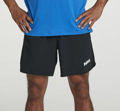 HOKA|Men's Performance Woven 7" Short Black