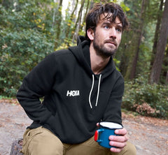 HOKA|Men's Hoodie Black