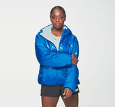 HOKA|All Gender Puffy Jacket Imperial Blue