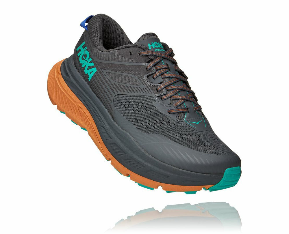 HOKA|Men's Stinson Atr 6 Castlerock / Desert Sun