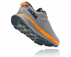 HOKA|Men's Stinson Atr 6 Frost Gray / Bright Marigold