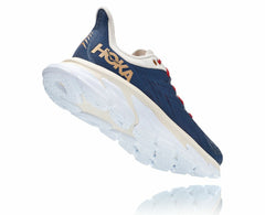 HOKA|Men's Clifton Edge Vintage Indigo / Tofu
