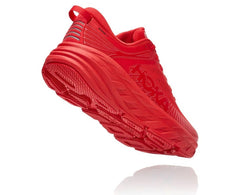 HOKA|Men's Bondi 7 High Risk Red / Black