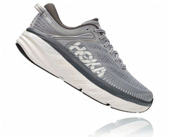 HOKA|Men's Bondi 7 Wild Dove / Dark Shadow