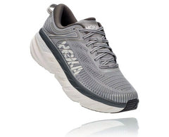 HOKA|Men's Bondi 7 Wild Dove / Dark Shadow