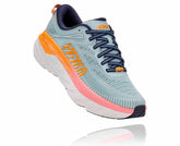 HOKA|Women's Bondi 7 Blue Haze / Black Iris