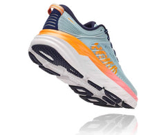 HOKA|Women's Bondi 7 Blue Haze / Black Iris