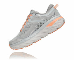 HOKA|Women's Bondi 7 Harbor Mist / Sharkskin