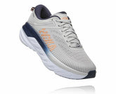 HOKA|Women's Bondi 7 Lunar Rock / Black Iris
