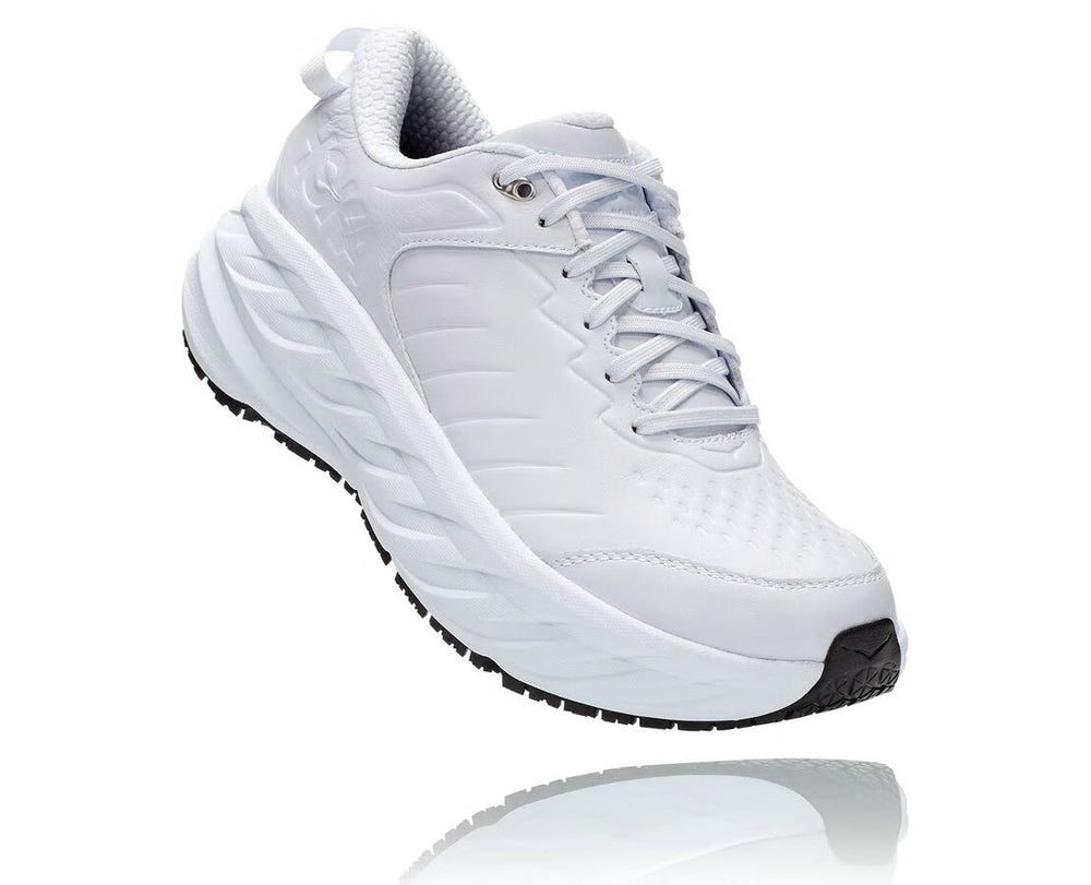 HOKA|Men's Bondi Sr White / White