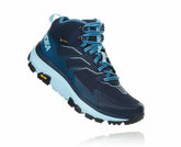 HOKA|Women's Toa GORE-TEX Black Iris / Aquamarine