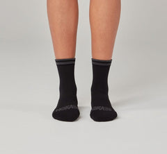 HOKA|All Gender Performance Crew Sock Black