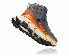 HOKA|Men's TenNine Hike GORE-TEX Castlerock / Persimmon Orange